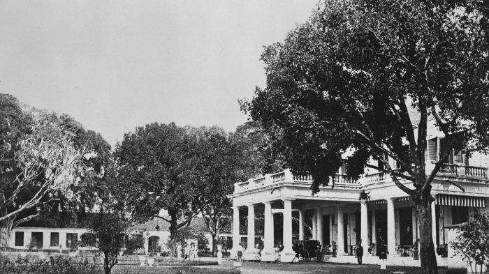Gedung Negara Grahadi pada zaman dahulu