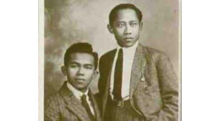 Darsono bersama dengan Tan Malaka