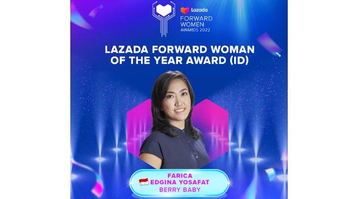 Farica Edgina Yosafat pemenang Lazada Forward Woman of the Year (Indonesia)