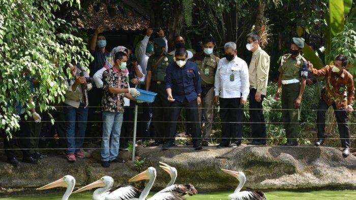 Wakil Menteri Lingkungan Hidup dan Kehutanan Dr Alue Dohong, melakukan kunjungan kerja ke Gowa Discovery Park, Kabupaten Gowa, Sulawesi Selatan pada 13-14 Oktober 2020.