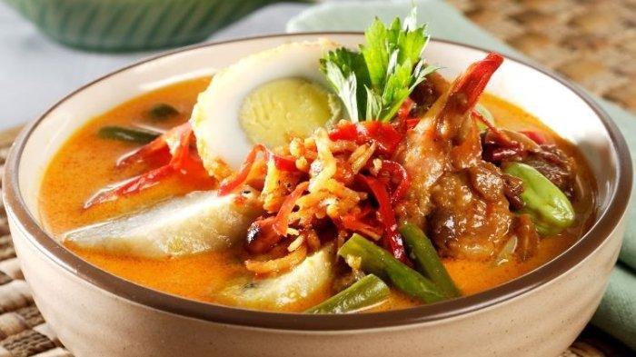Ilustrasi lontong Medan