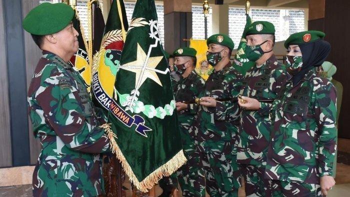 KSAD Jenderal Andika Perkasa memimpin sertijab dan kenaikan pangkat di Mabesad