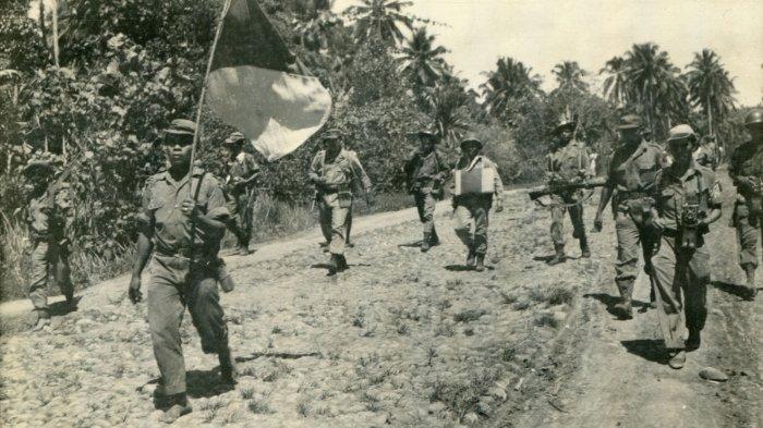 Ilustrasi pasukan militer Indonesia dalam Operasi Seroja