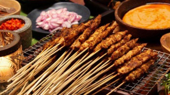 Ilustrasi Sate Ayam Ponorogo