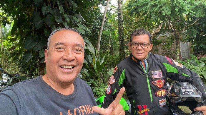 Sigit Hardadi (kiri) bersama Mathias Muchus