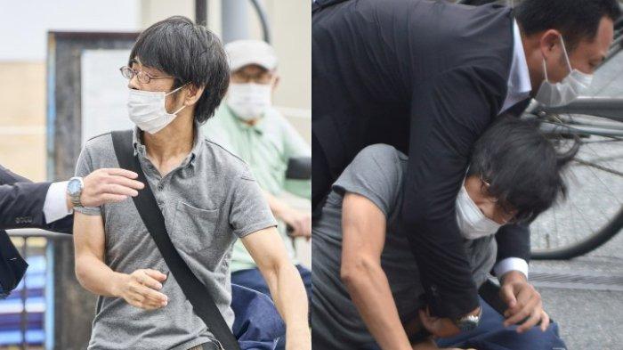 Tetsuya Yamagami, mantan angkatan laut Jepang yang menjadi tersangka penembakan mantan Perdana Menteri Shinzo Abe