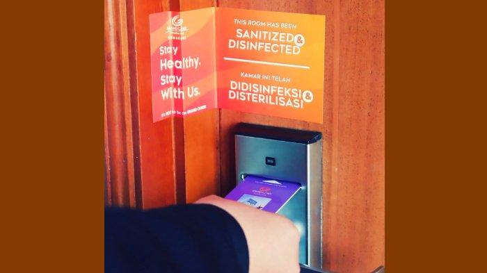 Grand Candi Hotel Semarang Lakukan Penyegelan Kamar demi Tingkatkan Protokol Kesehatan