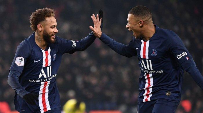Neymar dan Kylian Mbappe, dua pemain penting untuk Paris Saint-Germain.
