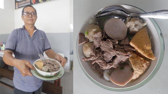 Akiong Tjhang generasi kedua yang menjual Bakso PSP Kalimantan Jalan Sultan Abdurrahman.