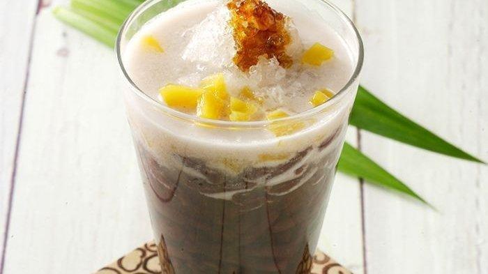 es cendol cokelat kopi.