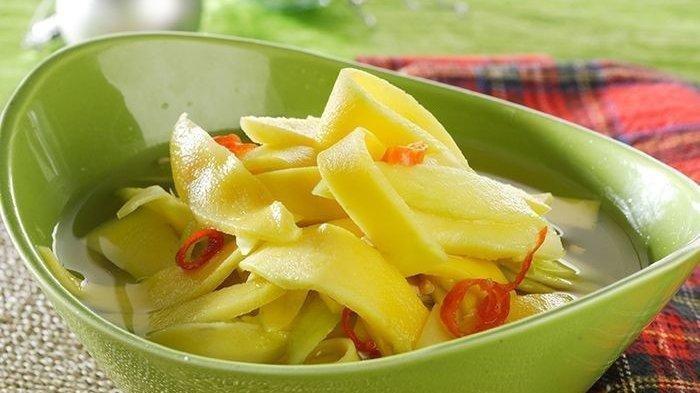 Ilustrasi manisan mangga.