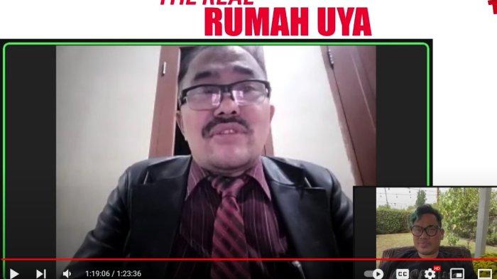 Pengacara Brigadir J Kamaruddin Simanjuntak di acara Uya Kuya TV.
