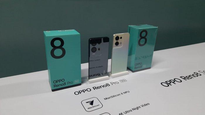 Unit perangkat OPPO Reno8 Pro 5G dan OPPO Reno8 5G