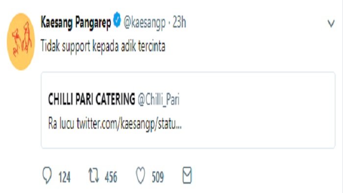Cuitan Kaesang Pangarep