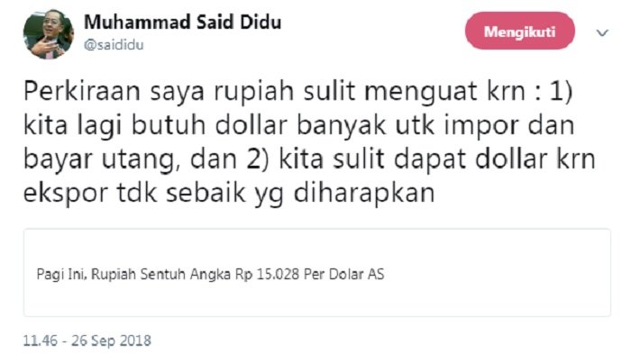 Cuitan Said Didu